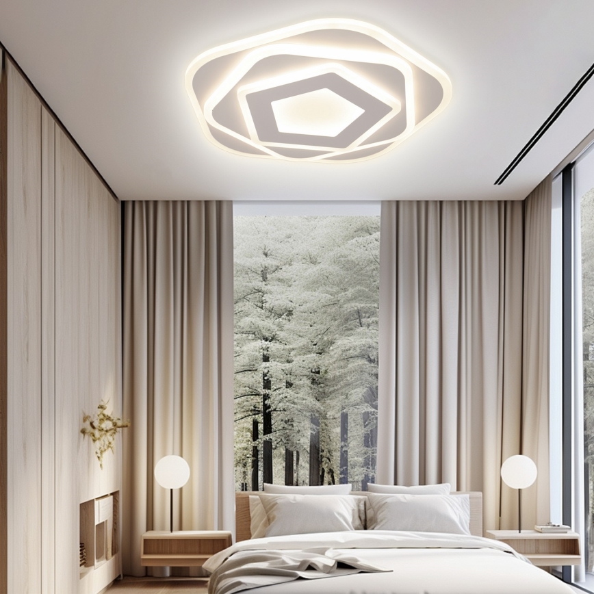Brilagi - LED Prigušiva stropna svjetiljka MODERN LED/64W/230V 2700-6500K + daljinski upravljač