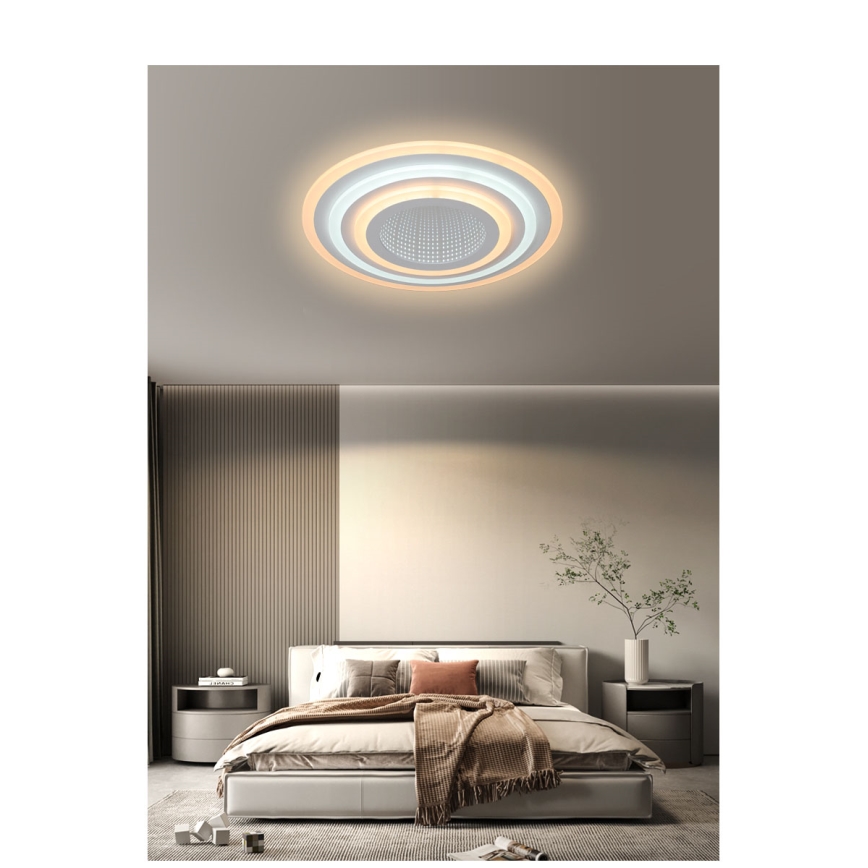 Brilagi - LED Prigušiva stropna svjetiljka MODERN LED/70W/230V 2700-6500K pr. 50 cm + daljinski upravljač