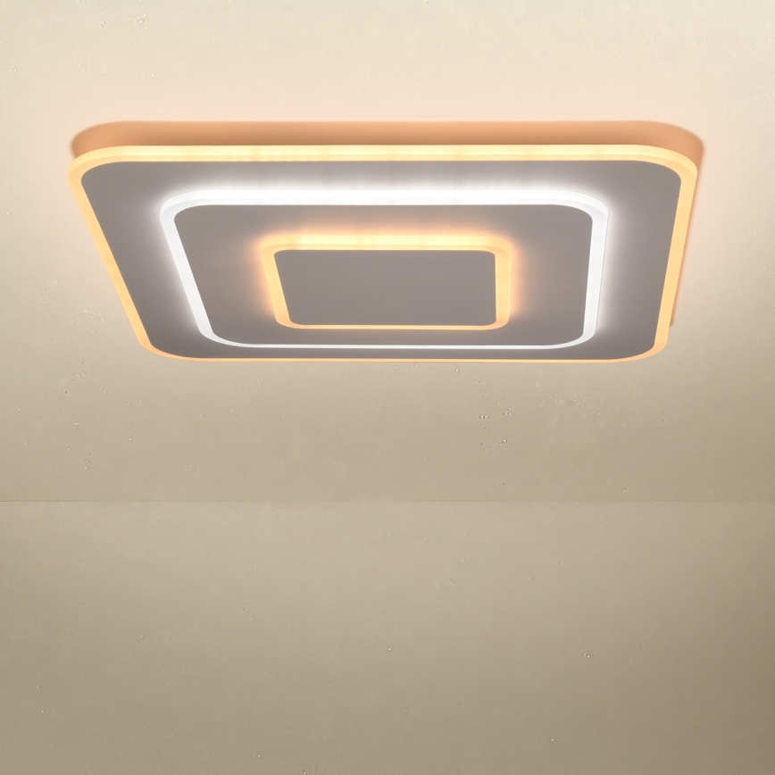 Brilagi - LED Prigušiva stropna svjetiljka MODERN LED/72W/230V 2700-6500K 46,6x46,6 cm + daljinski upravljač