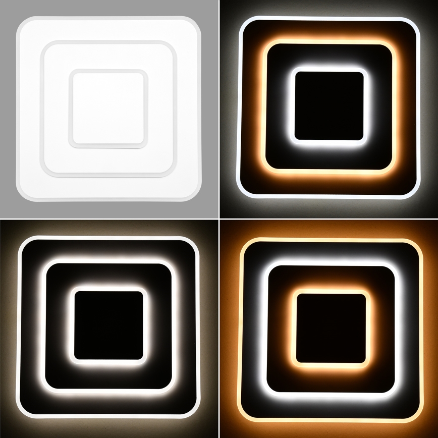 Brilagi - LED Prigušiva stropna svjetiljka MODERN LED/72W/230V 2700-6500K 46,6x46,6 cm + daljinski upravljač