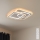 Brilagi - LED Prigušiva stropna svjetiljka MODERN LED/80W/230V 2700-6500K 52,5x52,5 cm + daljinski upravljač