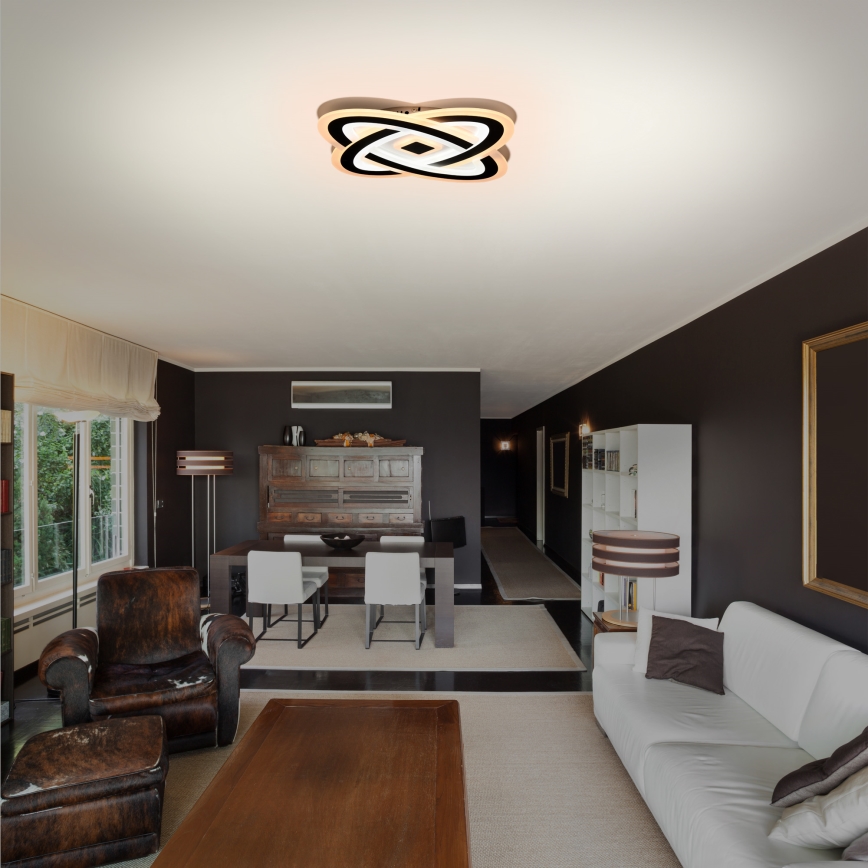 Brilagi - LED Prigušiva stropna svjetiljka MODERN LED/90W/230V 2700-6500K 48x48 cm+ daljinski upravljač