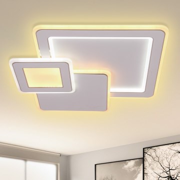 Brilagi - LED Prigušiva stropna svjetiljka MODERN LED/93W/230V 2700-6500K + daljinski upravljač
