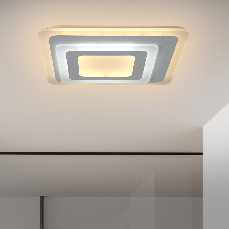 Brilagi - LED Prigušiva stropna svjetiljka MODERN MINI LED/65W/230V 3000/4000/6000K 37x37 cm + daljinski upravljač
