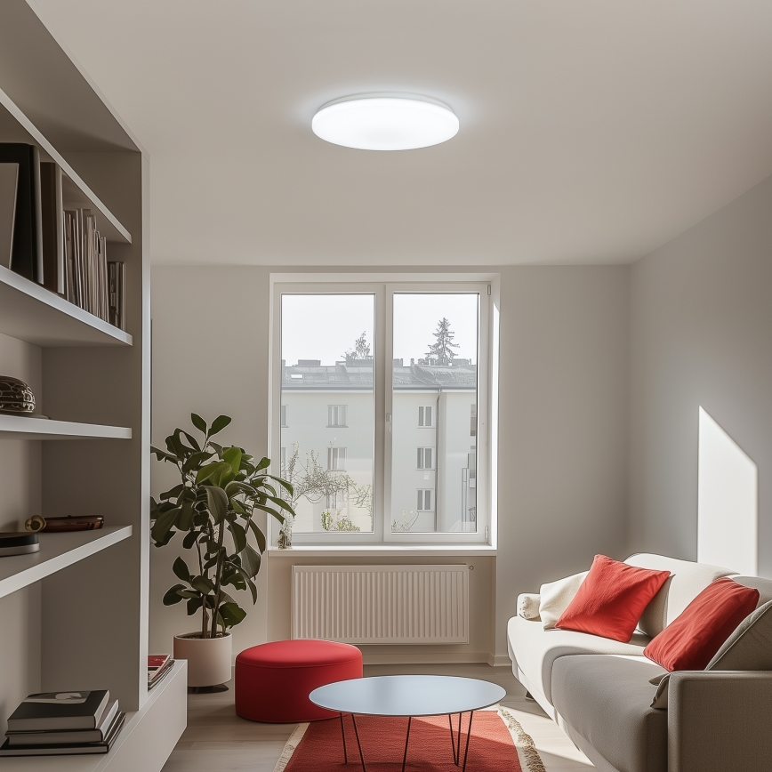 Brilagi - LED Prigušiva stropna svjetiljka OPAL LED/24W/230V  3000/4000/6500K + daljinski upravljač