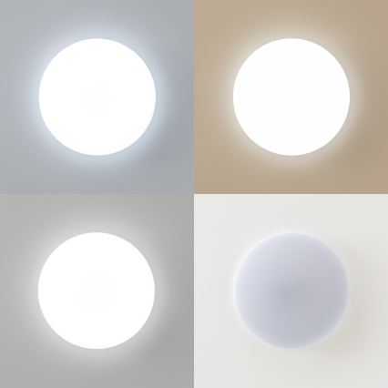 Brilagi - LED Prigušiva stropna svjetiljka OPAL LED/24W/230V  3000/4000/6500K + daljinski upravljač