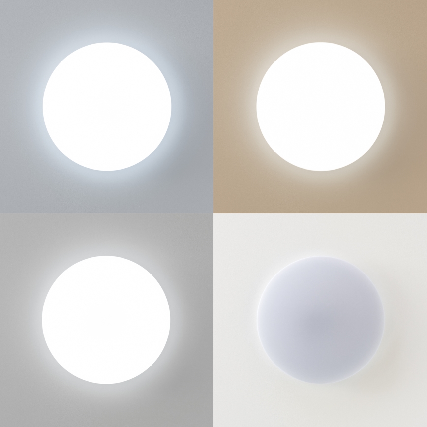 Brilagi - LED Prigušiva stropna svjetiljka OPAL LED/24W/230V  3000/4000/6500K + daljinski upravljač