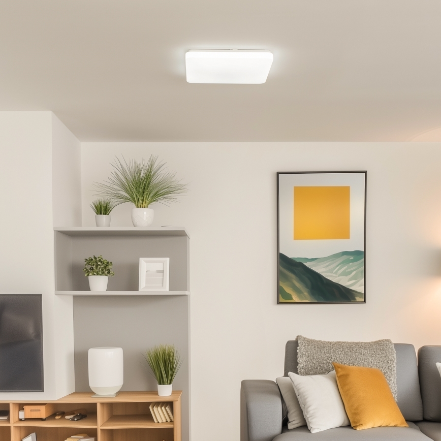 Brilagi - LED Prigušiva stropna svjetiljka OPAL LED/24W/230V 3000/4000/6500K + daljinski upravljač