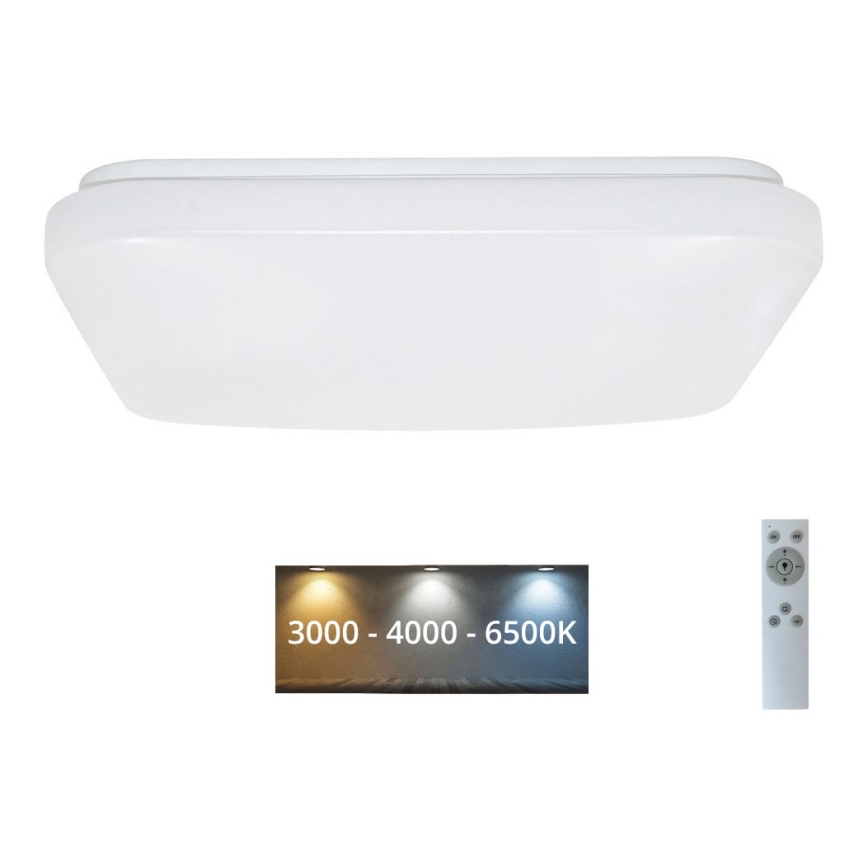 Brilagi - LED Prigušiva stropna svjetiljka OPAL LED/24W/230V 3000-6500K + daljinski upravljač
