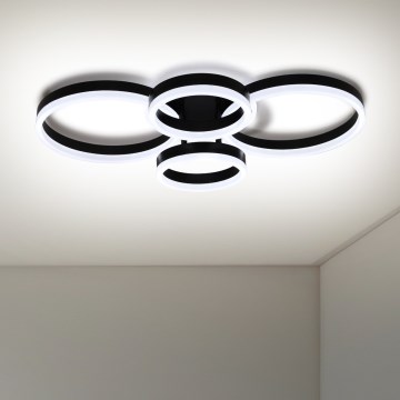 Brilagi - LED Prigušiva stropna svjetiljka ORBITS LED/49W/230V 3000/4000/6000K + daljinski upravljač