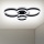 Brilagi - LED Prigušiva stropna svjetiljka ORBITS LED/49W/230V 3000/4000/6000K + daljinski upravljač