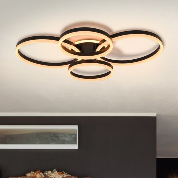 Brilagi - LED Prigušiva stropna svjetiljka ORBITS LED/52W/230V 3000/4000/6000K + daljinski upravljač