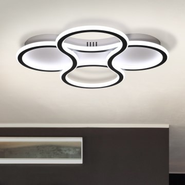 Brilagi - LED Prigušiva stropna svjetiljka ORELLI LED/53W/230V 3000/4000/6000K + daljinski upravljač