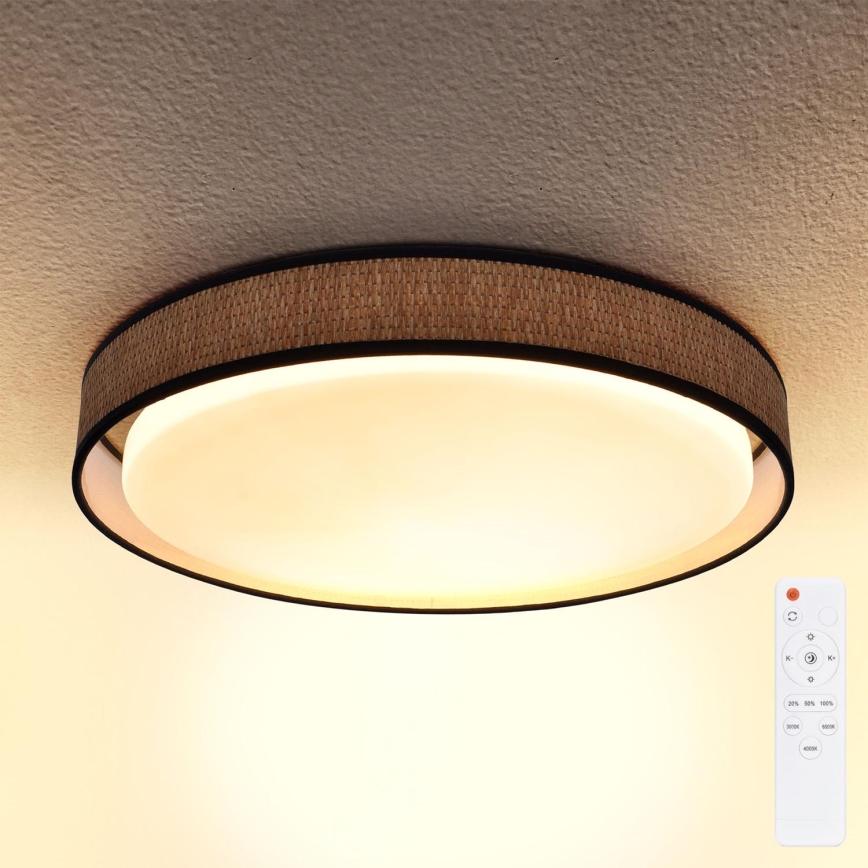 Brilagi - LED Prigušiva stropna svjetiljka PILAR LED/48W/230V 3000-6500K pr. 43 cm + daljinski upravljač