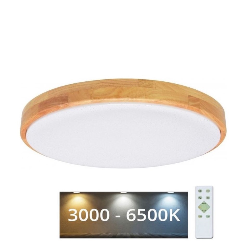 Brilagi - LED Prigušiva stropna svjetiljka PINE LED/24W/230V 3000-6500K + daljinski upravljač