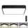 Brilagi - LED Prigušiva stropna svjetiljka POOL LED/36W/230V 3000-6000K 40x40 cm crna + daljinski upravljač