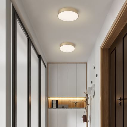 Brilagi - LED zatemnjiva stropna svjetiljka POOL LED/36W/230V 3000-6000K Ø 30 cm zlatna + s daljinskim upravljačem