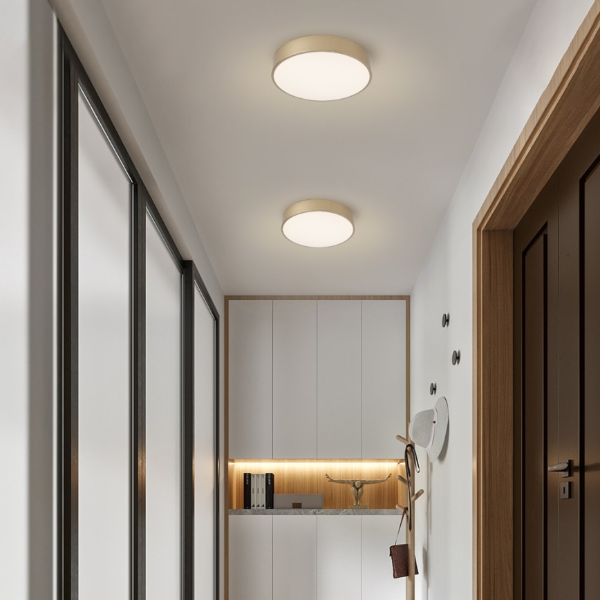 Brilagi - LED zatemnjiva stropna svjetiljka POOL LED/36W/230V 3000-6000K Ø 30 cm zlatna + s daljinskim upravljačem
