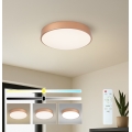Brilagi - LED prigušiva stropna svjetiljka POOL LED/48W/230V 3000-6000K promjer 40 cm brončana + daljinski upravljač