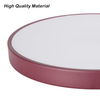 Brilagi - LED prigušivo stropno svjetlo POOL LED/60W/230V 3000-6000K pr. 60 cm bordo + daljinski upravljač