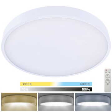 Brilagi - LED Prigušiva stropna svjetiljka POOL SMART LED/60W/230V 3000-6000K 50 cm + daljinski upravljač bijela