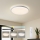 Brilagi - LED prigušiva stropna svjetiljka RIVO LED/72W/230V 3000-6000K bijela Ø 50 cm + daljinski upravljač