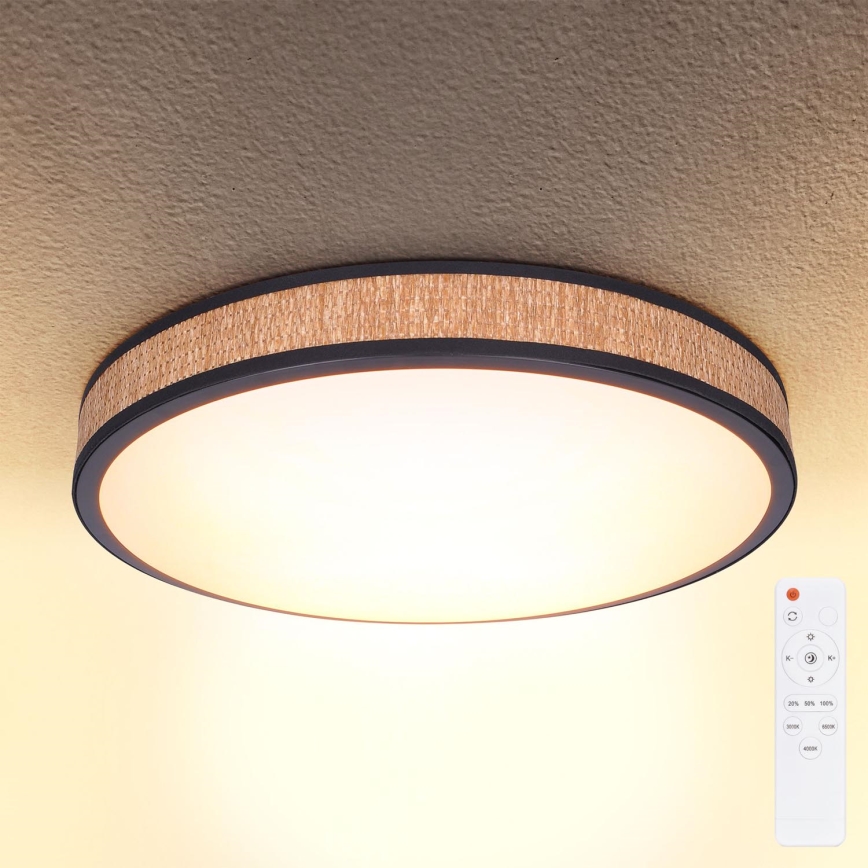 Brilagi - LED Prigušiva stropna svjetiljka ROSA LED/48W/230V 3000-6500K pr. 38 cm + daljinski upravljač
