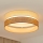 Brilagi - LED Prigušiva stropna svjetiljka ROYAL YUTE LED/24W/230V pr. 45 cm 3000/4000/6500K bež/krem  + daljinski upravljač