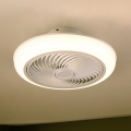 Brilagi - LED Prigušiva stropna svjetiljka s ventilatorom LED/30W/230V 3000-6500K bijela + daljinski upravljač