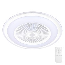 Brilagi - LED Prigušiva stropna svjetiljka s ventilatorom RONDA LED/65W/230V 3000-6500K bijela