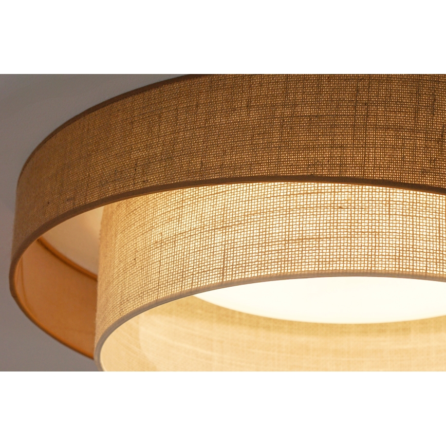 Brilagi - LED Prigušiva stropna svjetiljka SHINE LED/24W/230V pr. 60 cm 3000/4000/6500K bež/krem + daljinski upravljač