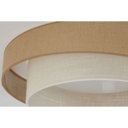 Brilagi - LED Prigušiva stropna svjetiljka SHINE LED/24W/230V pr. 60 cm 3000/4000/6500K bež/krem + daljinski upravljač