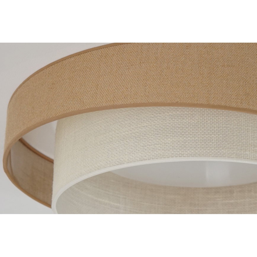 Brilagi - LED Prigušiva stropna svjetiljka SHINE LED/24W/230V pr. 60 cm 3000/4000/6500K bež/krem + daljinski upravljač