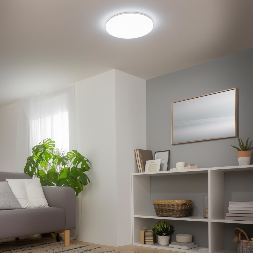 Brilagi - LED Prigušiva stropna svjetiljka SMART LED/24W/230V 2700-6500K Wi-Fi Tuya + daljinski upravljač