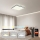 Brilagi - LED Prigušiva stropna svjetiljka SMART LED/28W/230V 3000-6000K 40x40 cm Wi-Fi Tuya + daljinski upravljač
