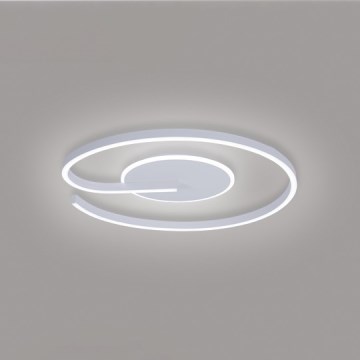 Brilagi - LED Prigušiva stropna svjetiljka SPIRAL LED/56W/230V 3000/4000/6000K + daljinski upravljač