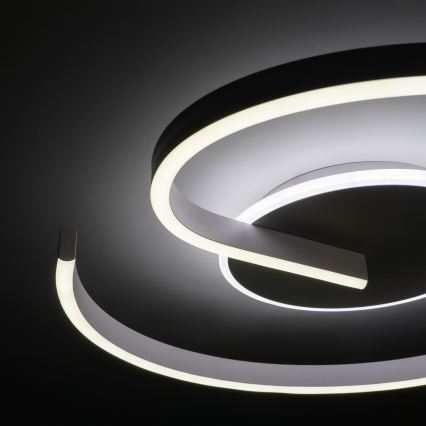 Brilagi - Prigušiva LED stropna svjetiljka SPIRAL LED/56W/230V, promjer 50 cm, 3000/4000/6000K + daljinsko upravljanje