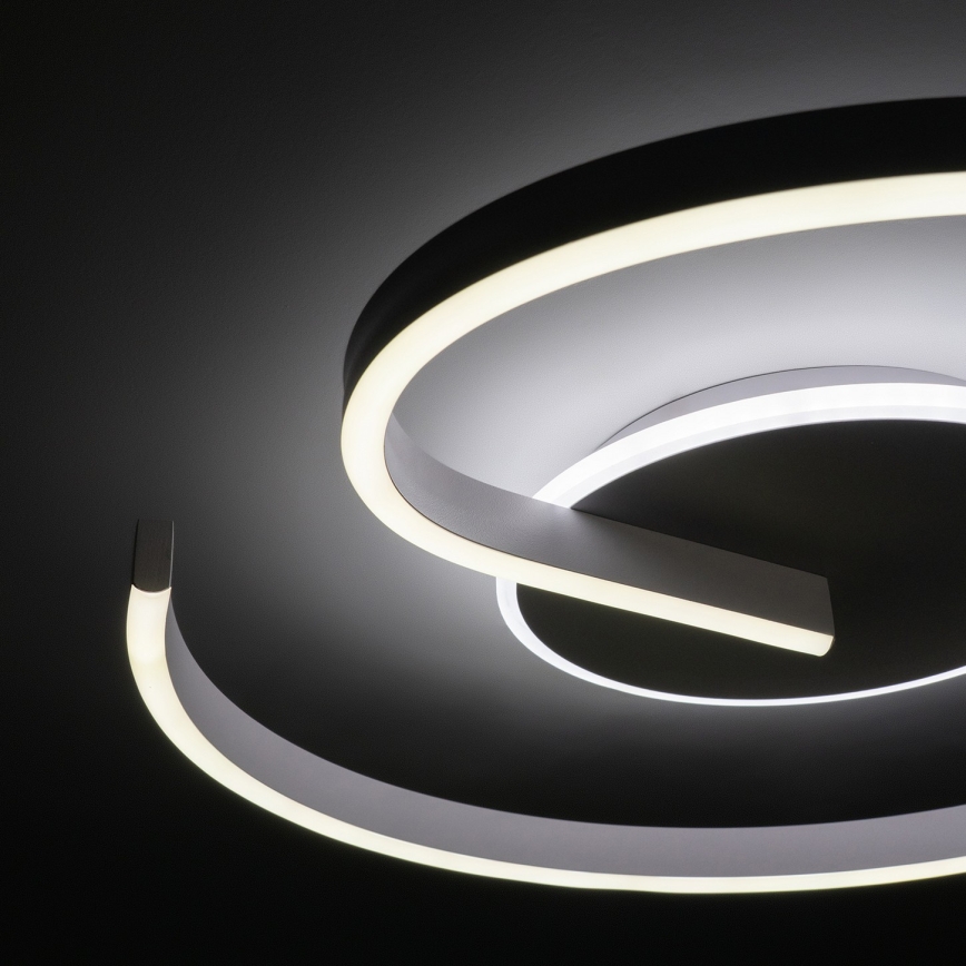 Brilagi - Prigušiva LED stropna svjetiljka SPIRAL LED/56W/230V, promjer 50 cm, 3000/4000/6000K + daljinsko upravljanje