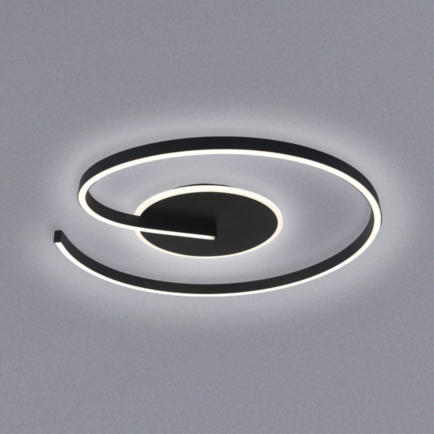 Brilagi - LED Prigušiva stropna svjetiljka SPIRAL LED/56W/230V 3000/4000/6000K + daljinski upravljač