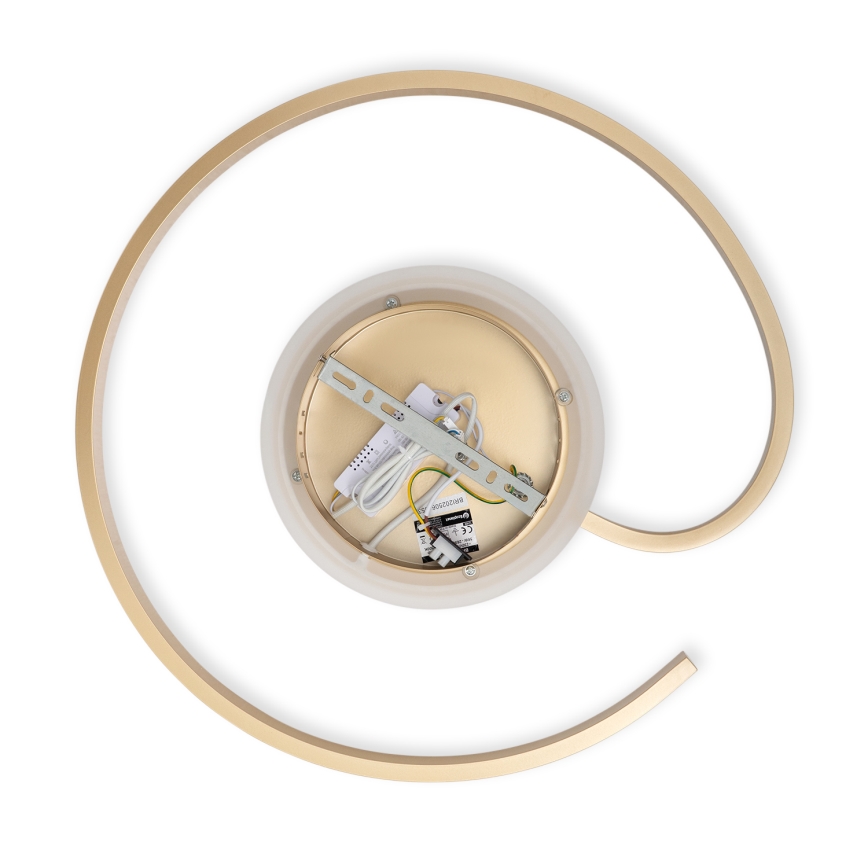 Brilagi - prigušiva stropna LED svjetiljka SPIRAL LED/56W/230V pr. 50 cm 3000/4000/6000K + daljinski upravljač