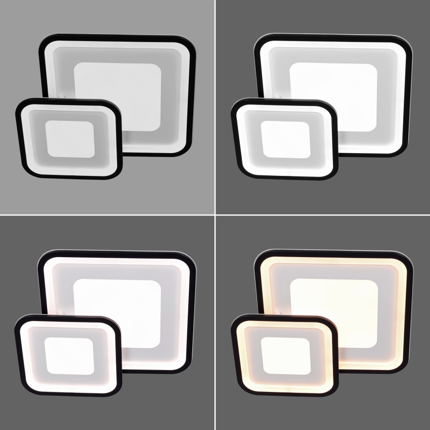 Brilagi - LED Prigušiva stropna svjetiljka TANDORA LED/49W/230V 3000/4000/6000K + daljinski upravljač