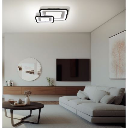 Brilagi - LED Prigušiva stropna svjetiljka TANDORA LED/49W/230V 3000/4000/6000K + daljinski upravljač