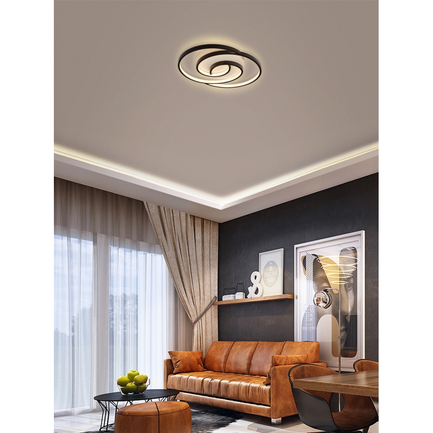 Brilagi - LED Prigušiva stropna svjetiljka VELO LED/52W/230V 3000/4000/6000K + daljinski upravljač