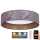 Brilagi - LED Prigušiva stropna svjetiljka VELVET SMART LED/36W/230V pr. 55 cm 2700-6500K Wi-Fi Tuya siva/zlatna + daljinski upravljač