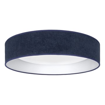 Brilagi - LED Prigušiva stropna svjetiljka VELVET SMARTIX LED/24W/230V 3000-6000K Ø 45 cm plava Wi-Fi Tuya Beacon + daljinski upravljač