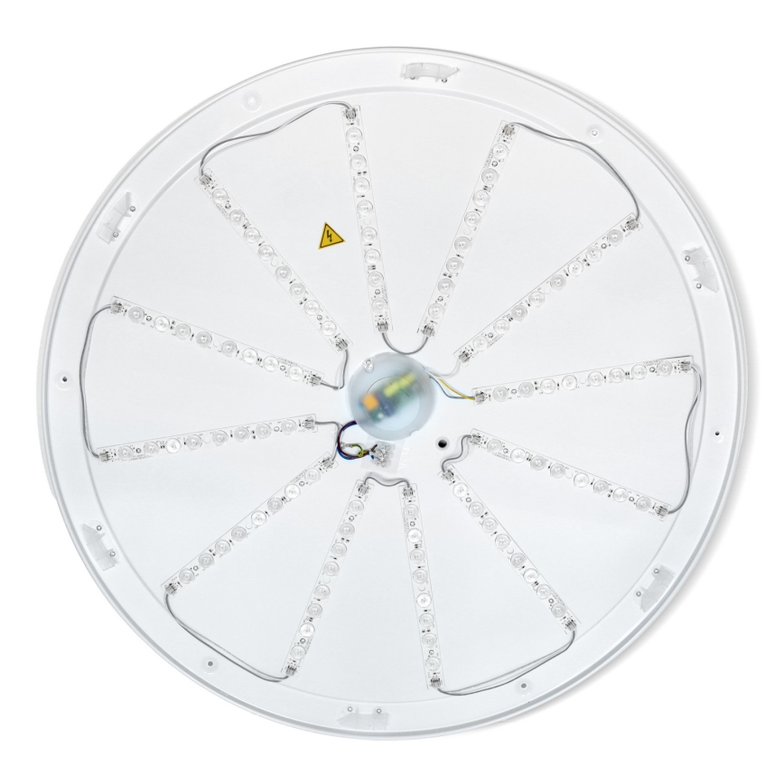 Brilagi - LED stropna svjetiljka ALSON s mogućnošću prigušivanja LED/72W/230V 3000-6500K hrast, promjer 78 cm + daljinski upravljač