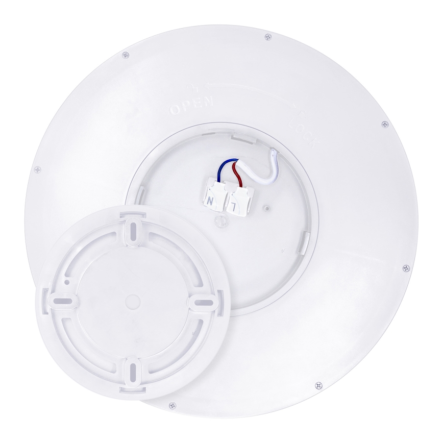 Brilagi - LED Prigušiva stropna svjetiljka ESTELA LED/36W/230V 3000-6500K ø 30 cm bijela + daljinski upravljač