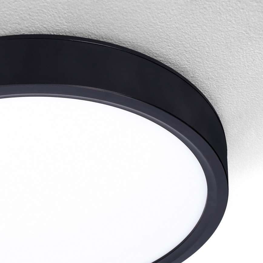 Brilagi - LED Prigušiva stropna svjetiljka ESTELA LED/36W/230V 3000-6500K ø 30 cm crna + daljinski upravljač