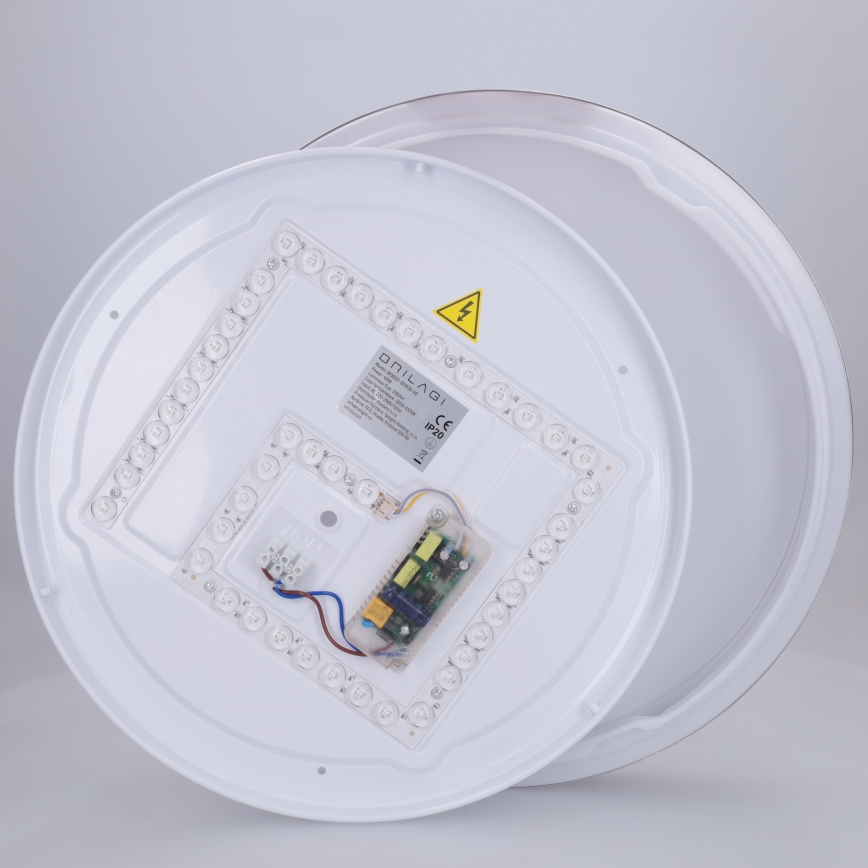 Brilagi - LED prigušivo stropno svjetlo FANCIA LED/48W/230V 3000-6500K promjer 39 cm antracit + daljinski upravljač