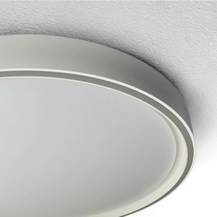 Brilagi - Prigušivo LED stropno svjetlo NANCI LED/60W/230V 3000-6500K Ø 49 cm srebrno + daljinski upravljač